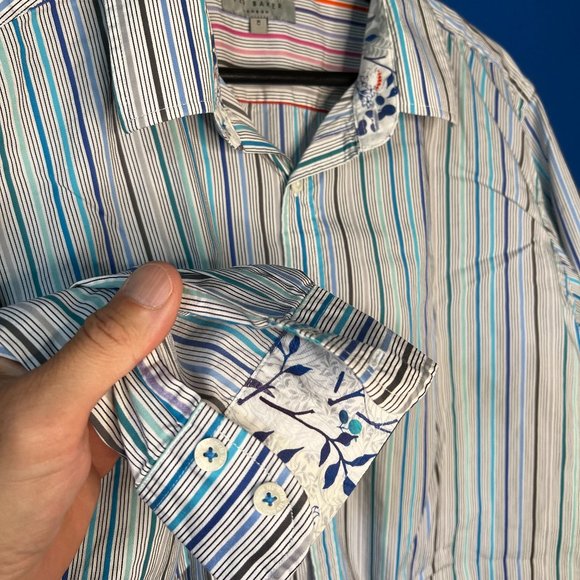 Ted Baker Pinstripe Size 5 / Large - Picture 1 of 8